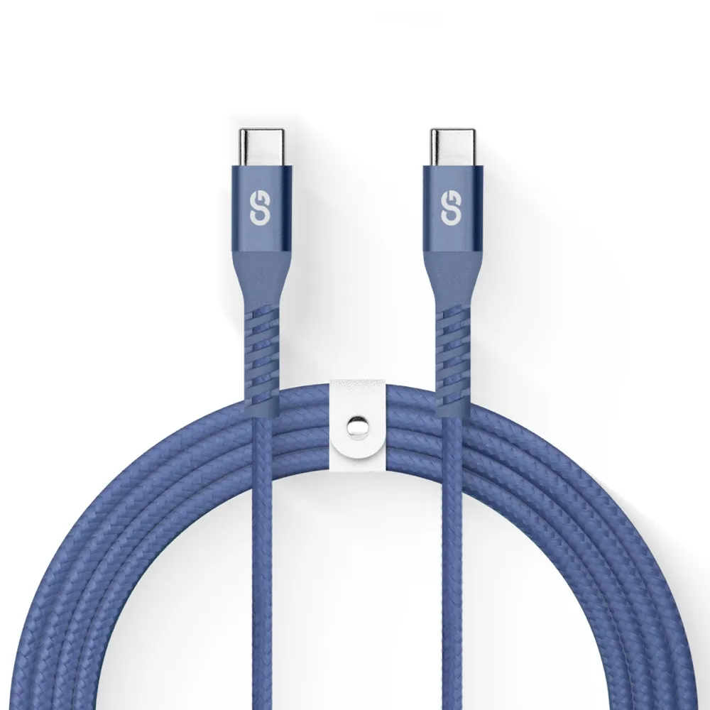 Comprar cable logiix vibrance braid lgx 13915 usb c 1 2m azul medianoche | MacStore Online