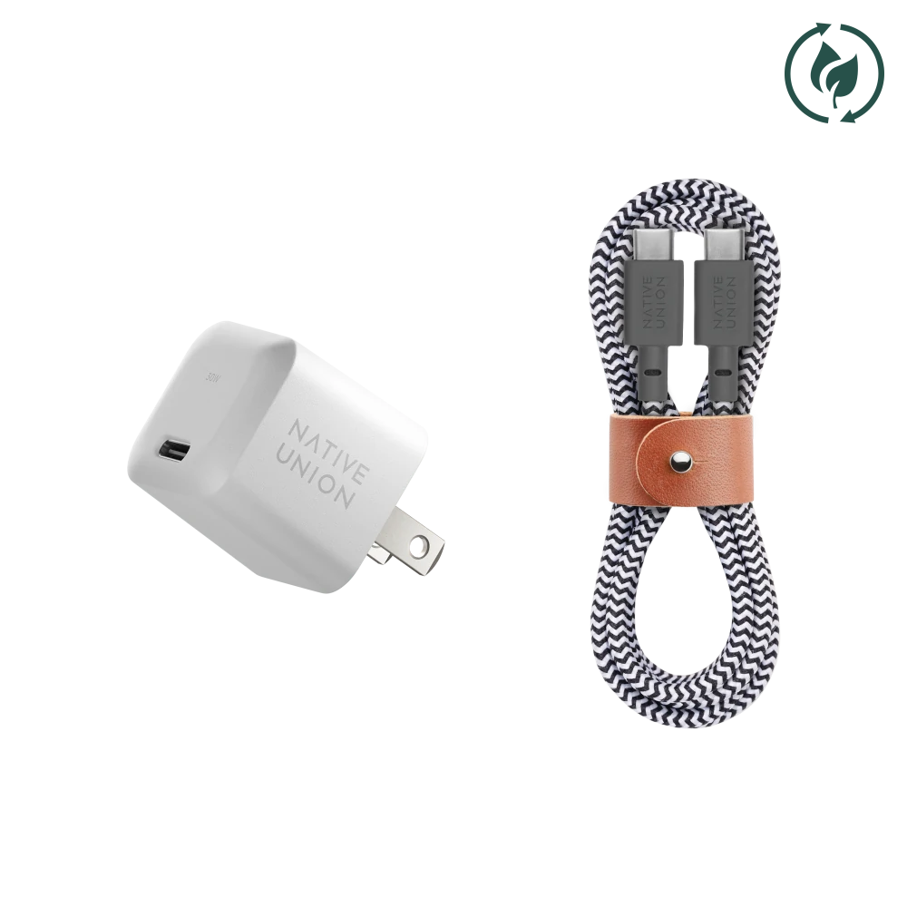 Comprar cable native union fast30 cc whzeb us usb c con cargador 30w blanco | MacStore Online
