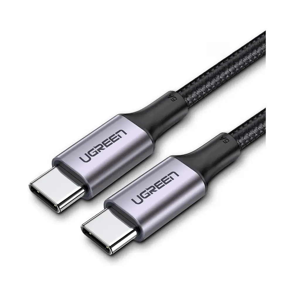Comprar cable ugreen 70429 usb c a usb c nylon trenzado 2 0 m 100 w negro | MacStore Online