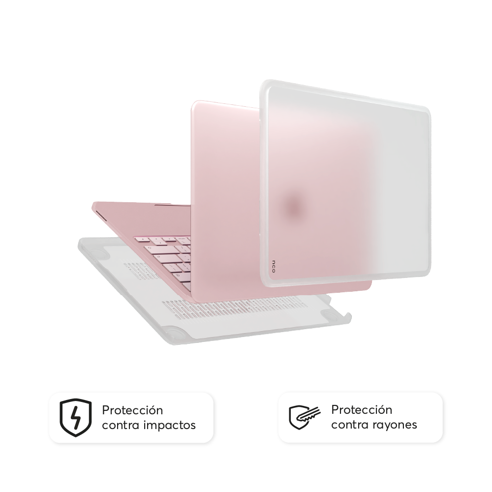 Comprar carcasa nco shock macbook neo 13pulgadas transparente | MacStore Online