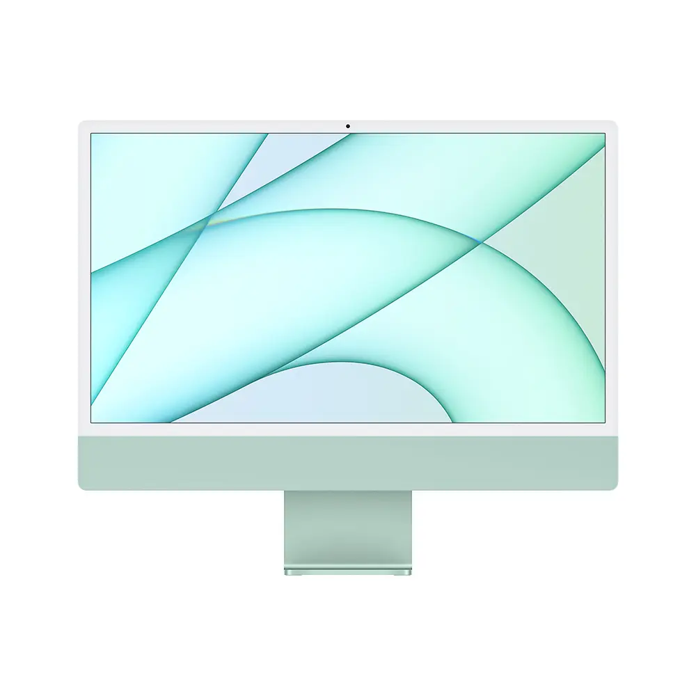 Comprar imac verde chip m1 8 gpu 8gb 256gb ssd español | MacStore Online