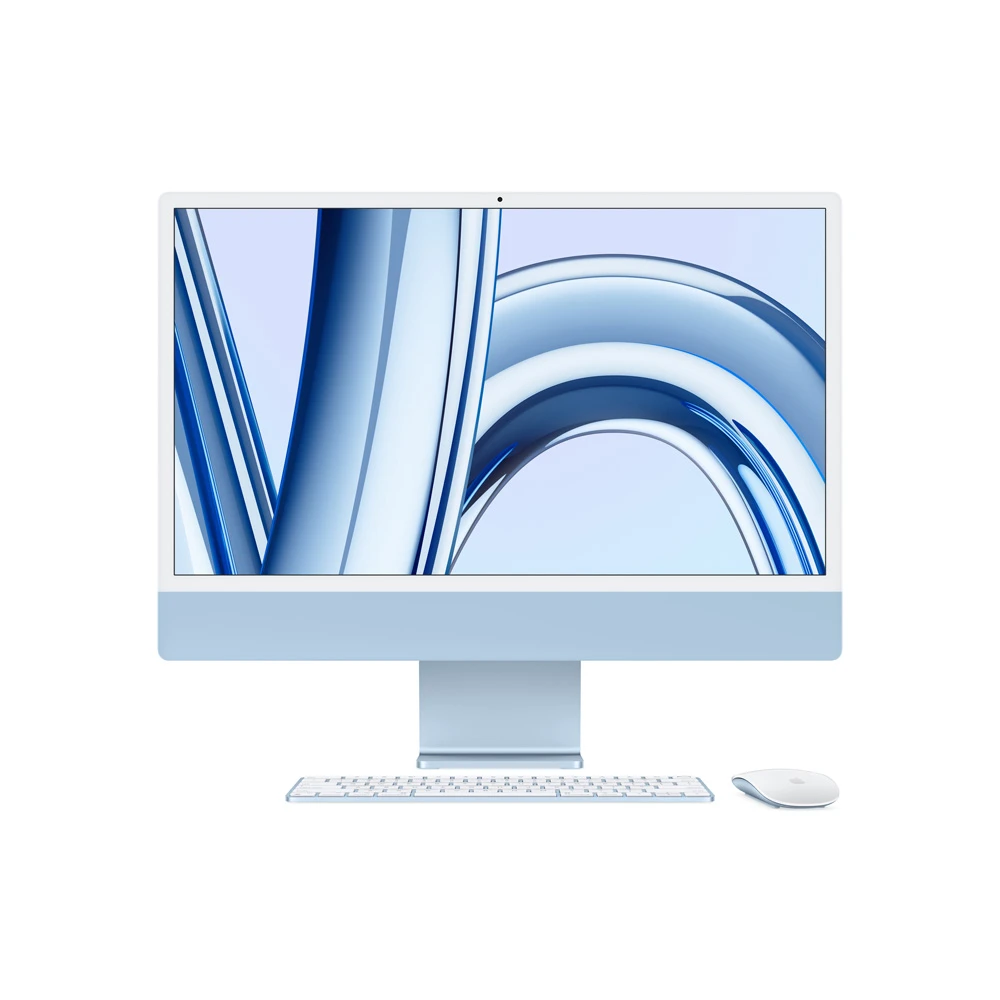 Comprar imac azul chip m3 10 gpu 8gb 512gb ssd español estandar | MacStore Online