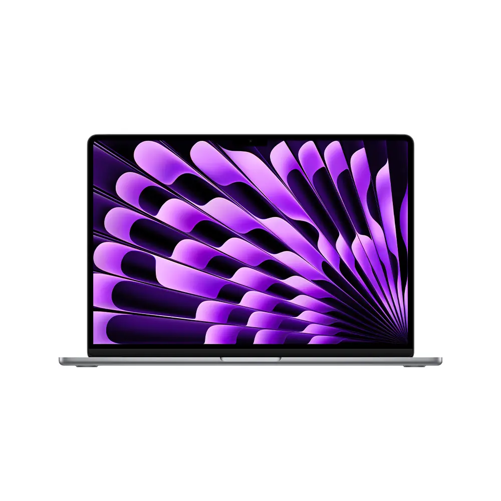 Comprar macbook air 15 gris espacial chip m3 10 gpu 8gb 256gb ssd español | MacStore Online