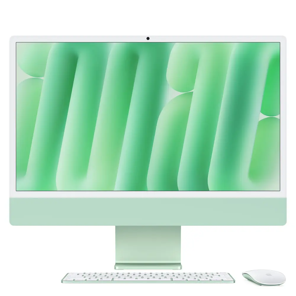 Comprar imac verde chip m4 10 gpu 24gb 512gb ssd español estandar | MacStore Online