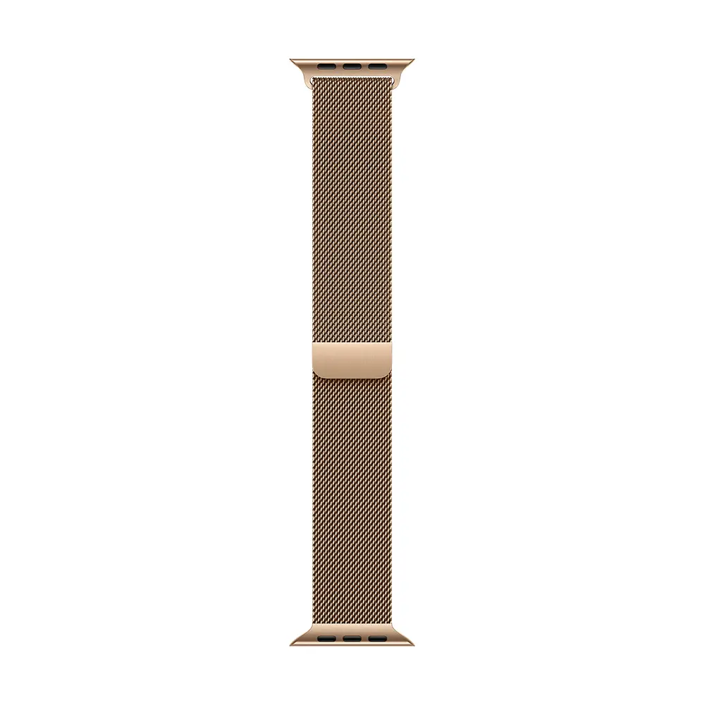 Comprar correa apple estilo milanes oro caja de 42 mm | MacStore Online