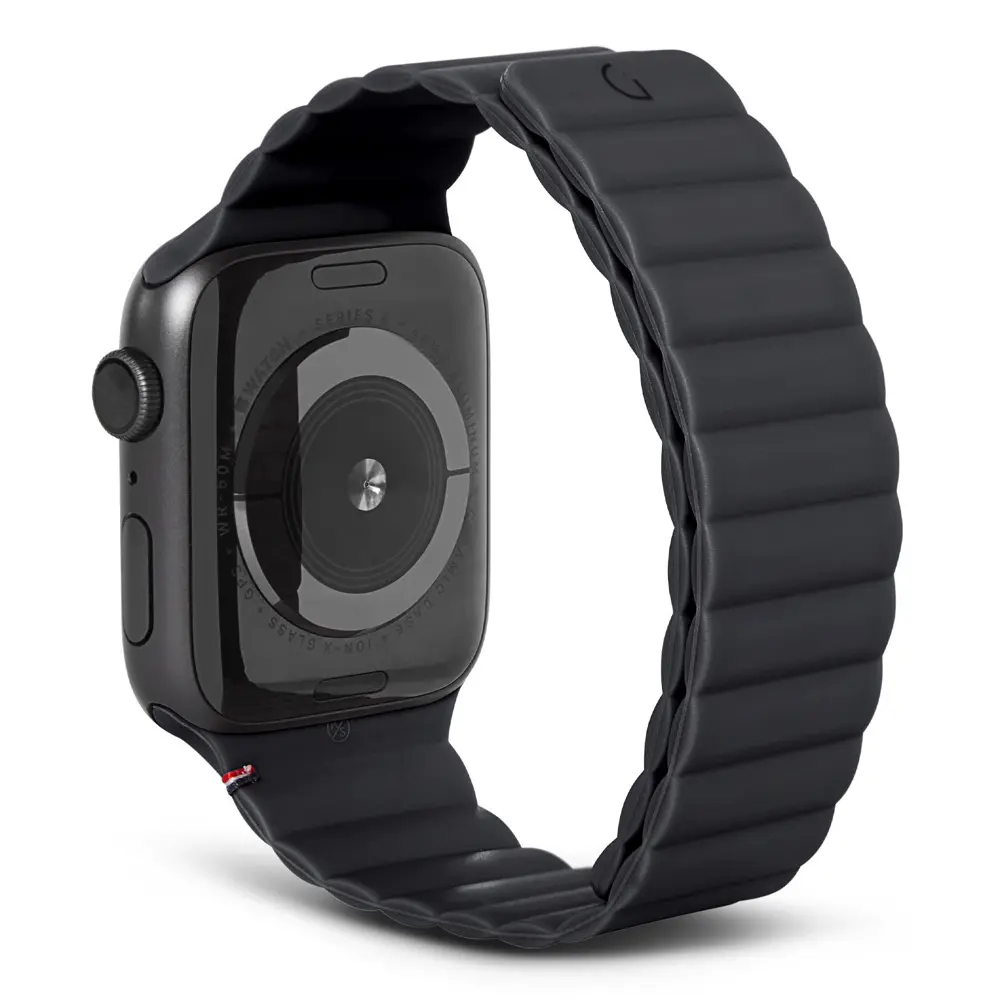 Comprar correa decoded d22aws40tsl3sc apple watch 42 41 40 mm silicon charcoal | MacStore Online