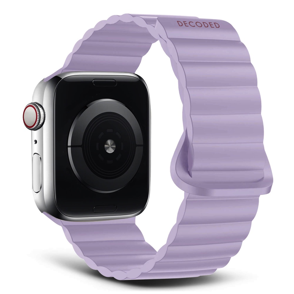 Comprar correa decoded apple watch 42 41 40 mm silicon lavanda | MacStore Online