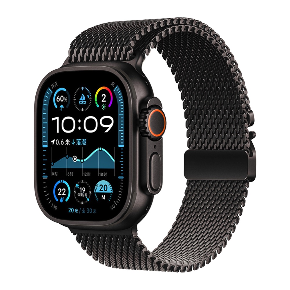 Comprar correa logiix milanese 44454649mm s1 9seultra negro | MacStore Online