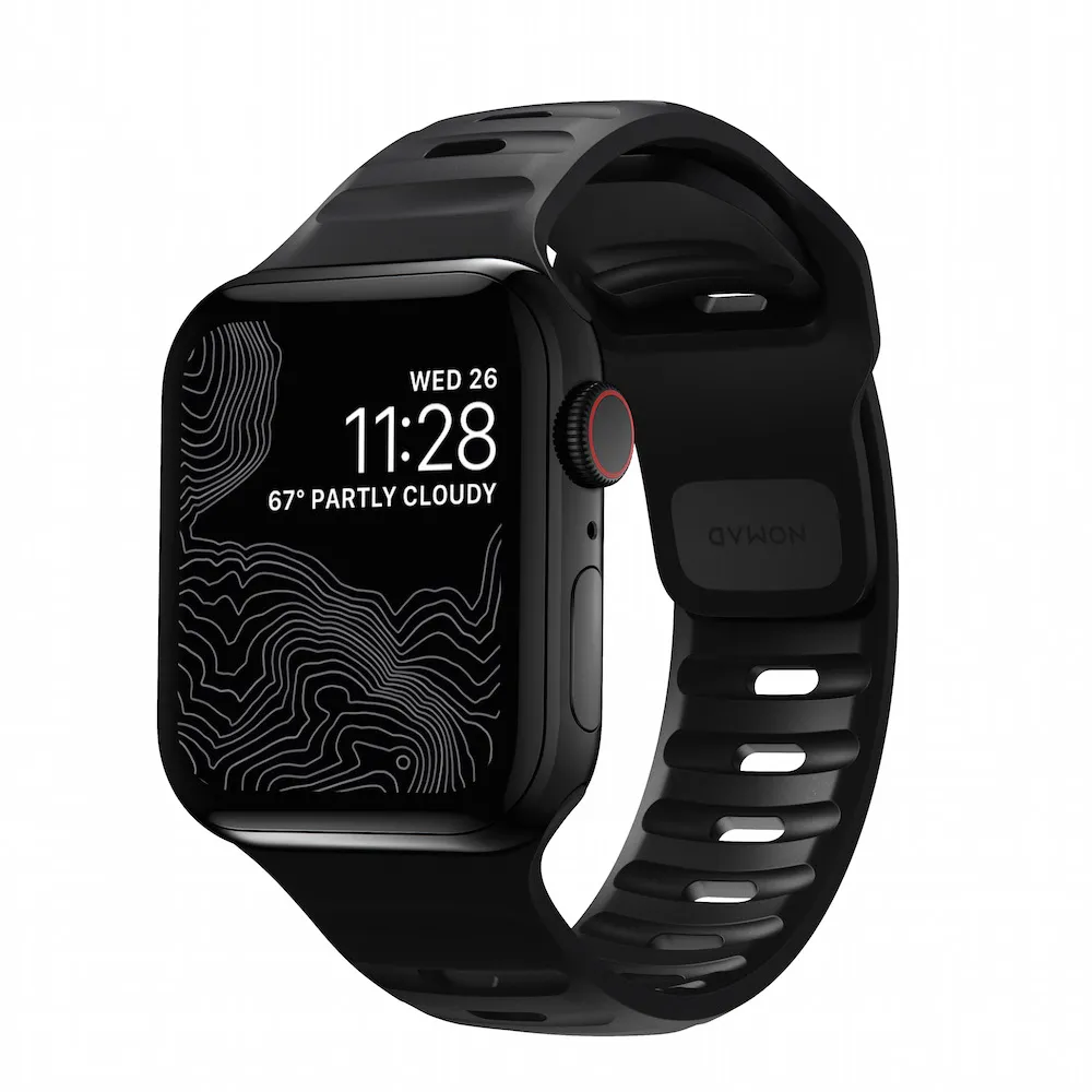 Comprar correa nomad sport apple watch 46 45 44mm negro | MacStore Online