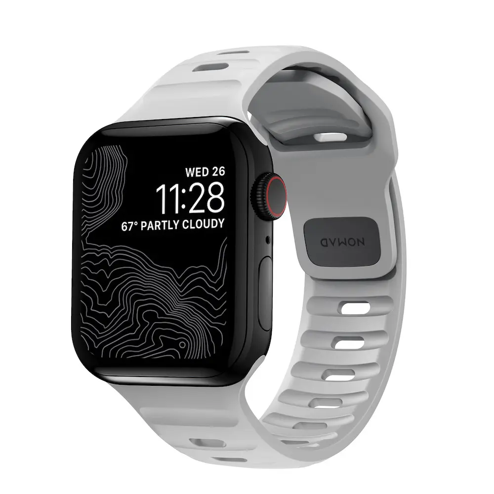 Comprar correa nomad sport apple watch 46 45 44mm gris | MacStore Online