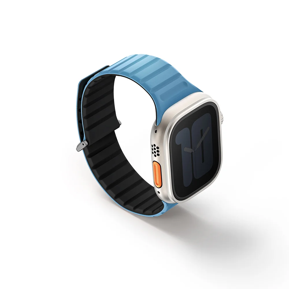 Comprar correa uniq revix apple watch 49 46 45 44 mm azul y negro | MacStore Online
