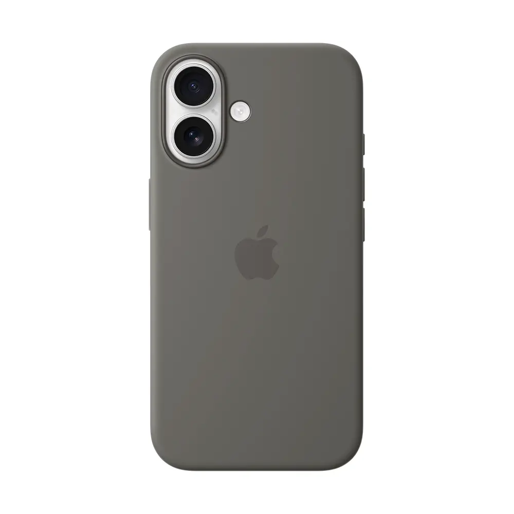 Comprar funda apple iphone 16 magsafe silicon gris piedra | MacStore Online