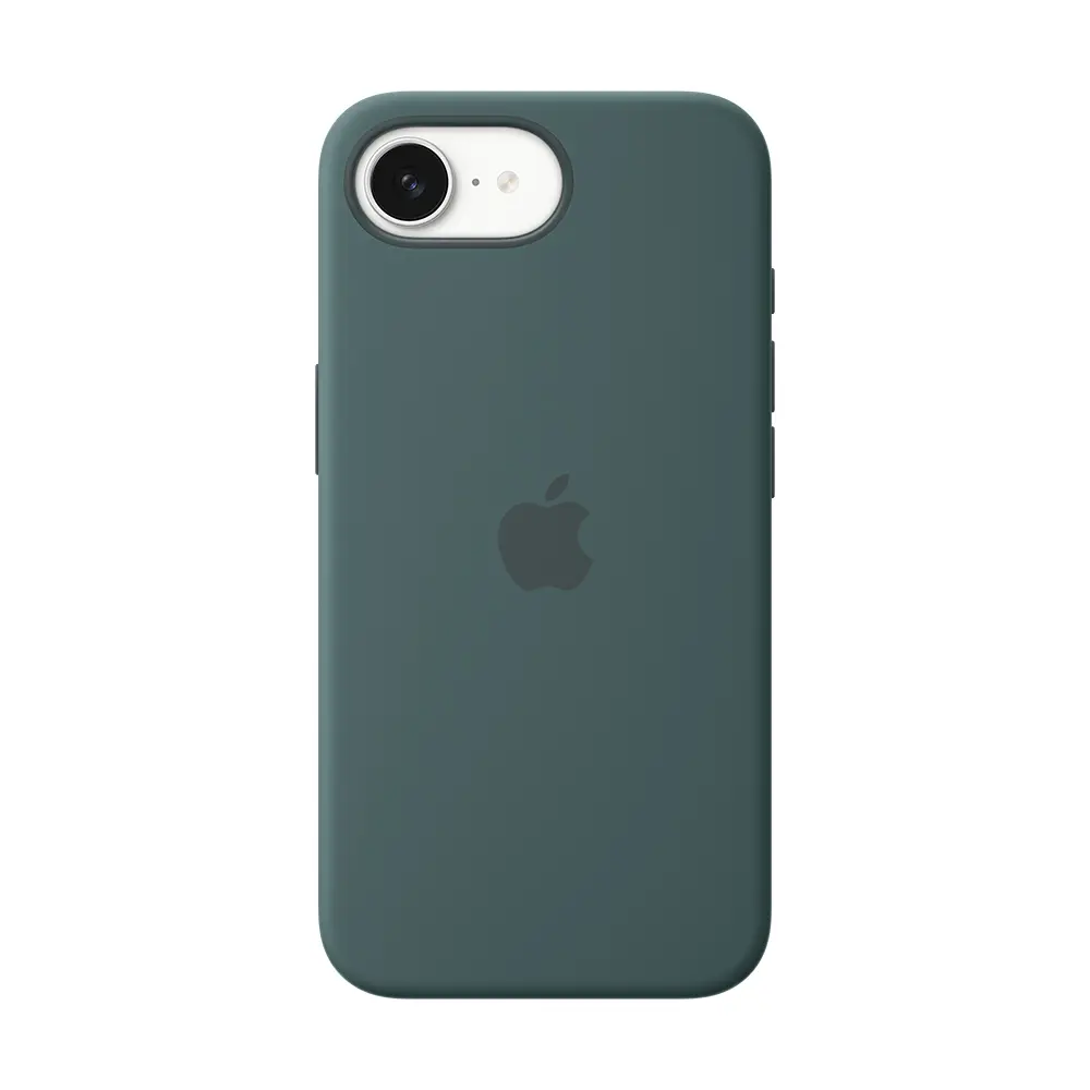 Comprar funda apple iphone 16e silicon verde lago | MacStore Online