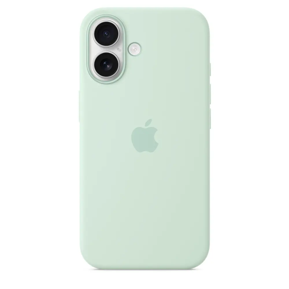 Comprar funda apple iphone 16 silicon aguamarina | MacStore Online
