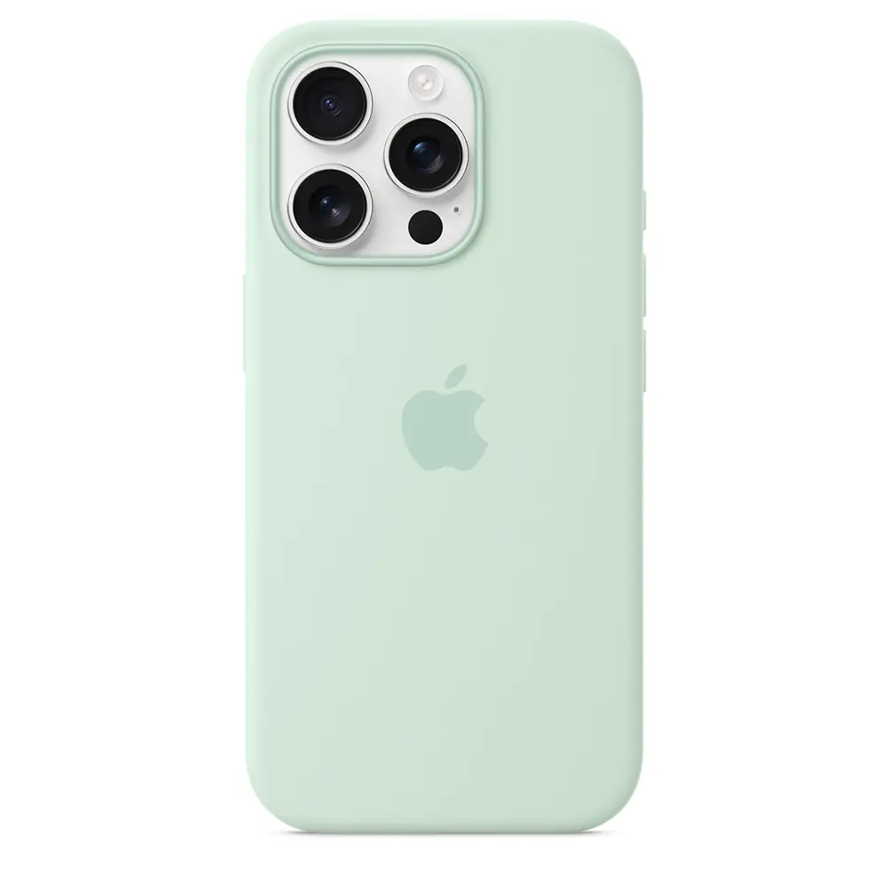 Comprar funda apple iphone 16 pro silicon aguamarina | MacStore Online