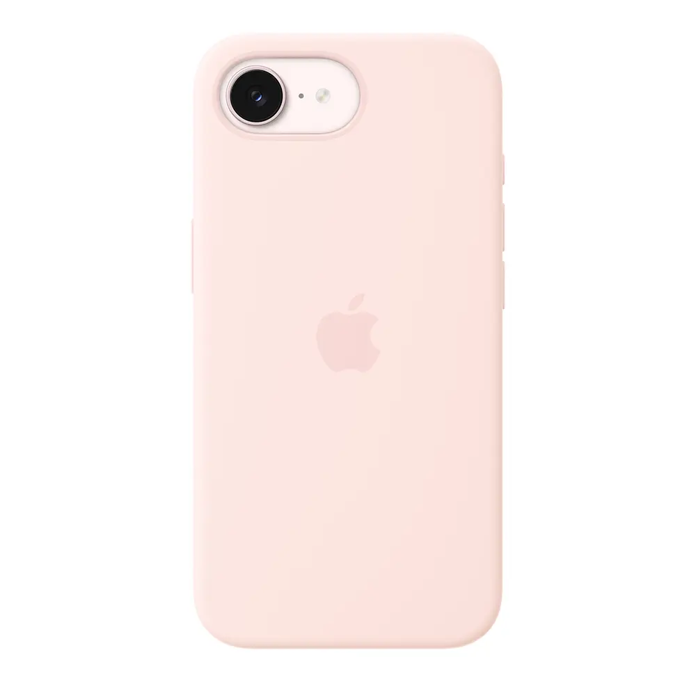 Comprar funda apple iphone 17e silic0n magsafe rosa palido | MacStore Online