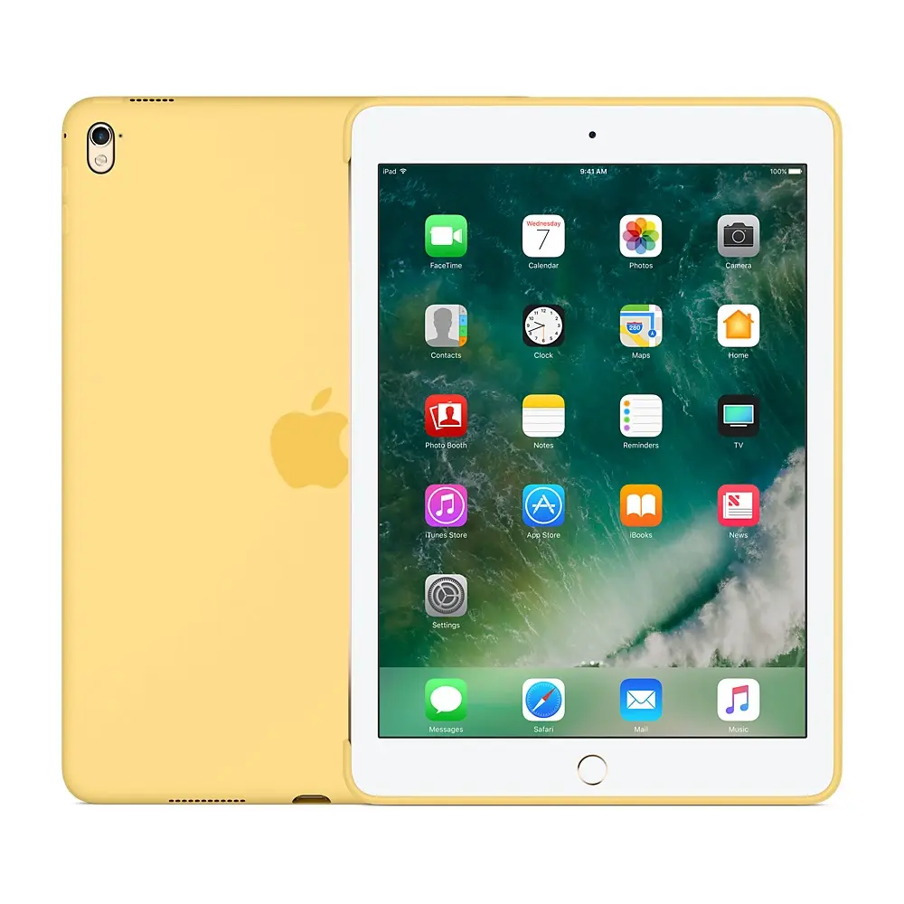 Comprar funda apple ipad pro 9 7pulgadas silicon amarillo | MacStore Online