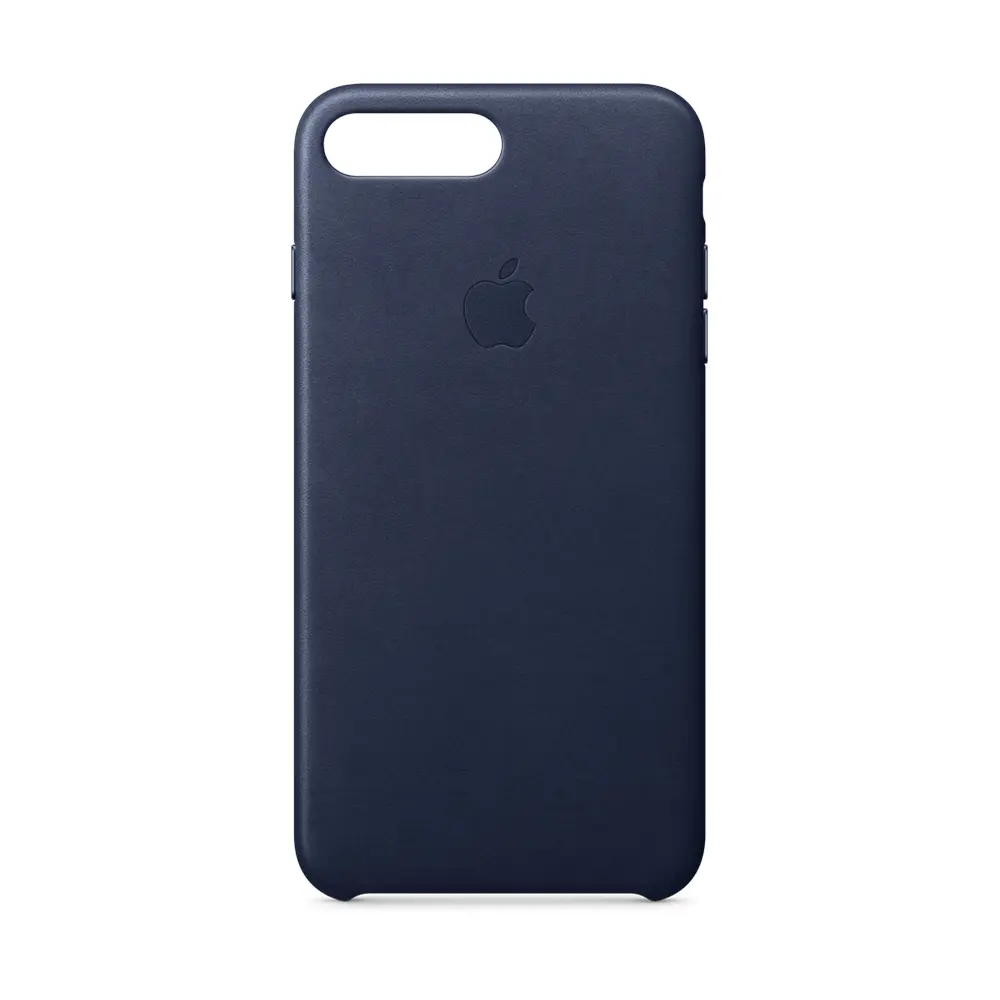Comprar funda apple iphone 7 8 plus piel azul noche | MacStore Online