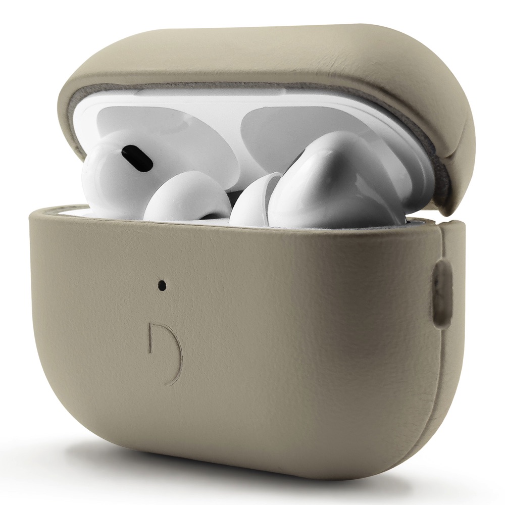Comprar funda decoded airpods pro generacion 1 y 2 piel hueso | MacStore Online
