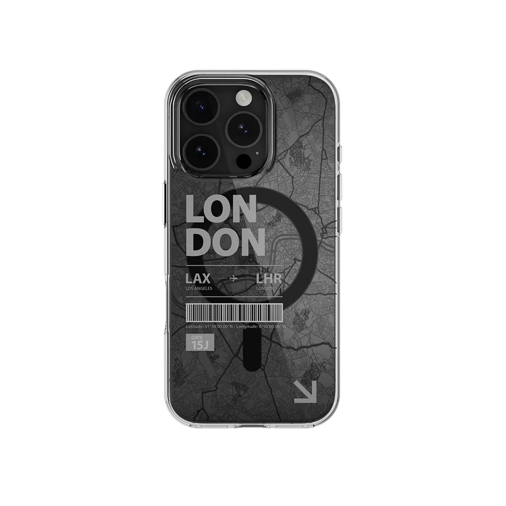 Comprar funda mageasy urban iphone 16 pro londres transparente | MacStore Online