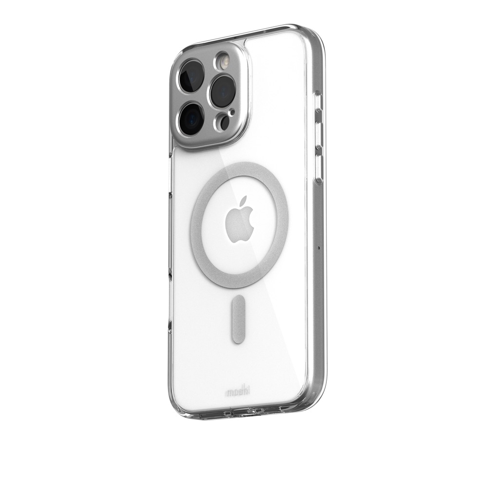 Comprar funda moshi iglaz iphone 16 pro max magsafe plata | MacStore Online