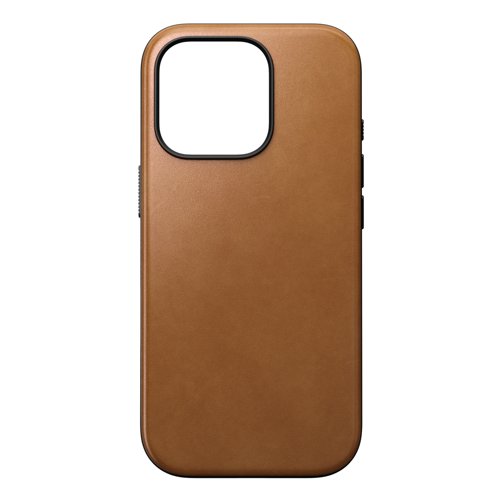 Comprar funda nomad modern iphone 16 pro 17 piel magsafe english tan c | MacStore Online