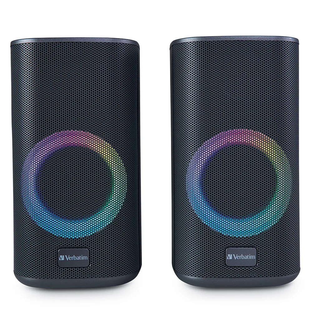 Comprar bocinas rgb escritorio gaming grafito | MacStore Online