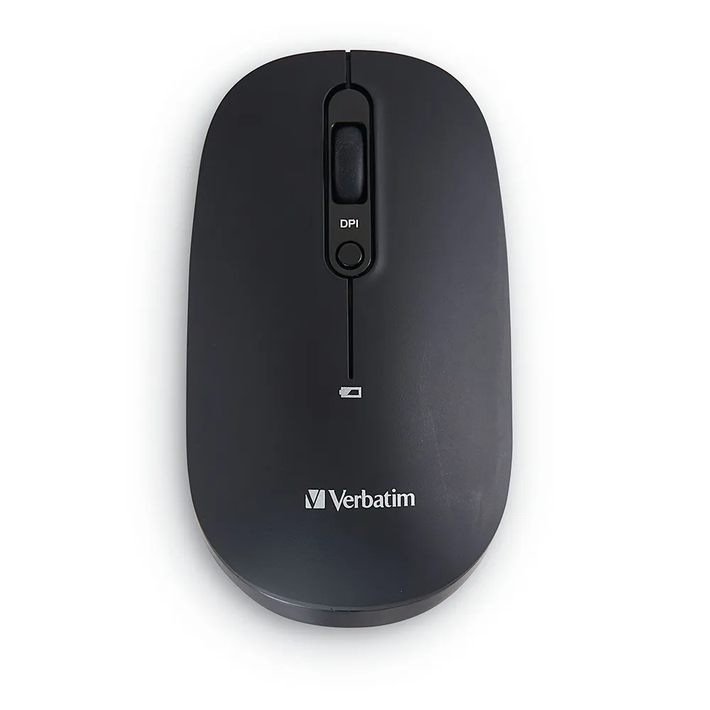Comprar mouse verbatim vb70750 inalambrico recargable negro | MacStore Online
