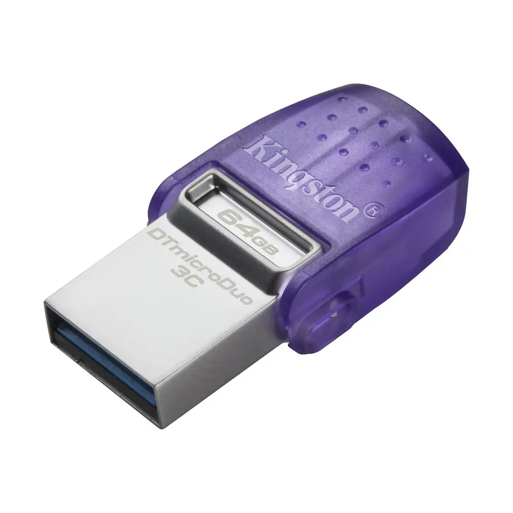 Comprar memoria kingston 64 gb duo usb c morada | MacStore Online