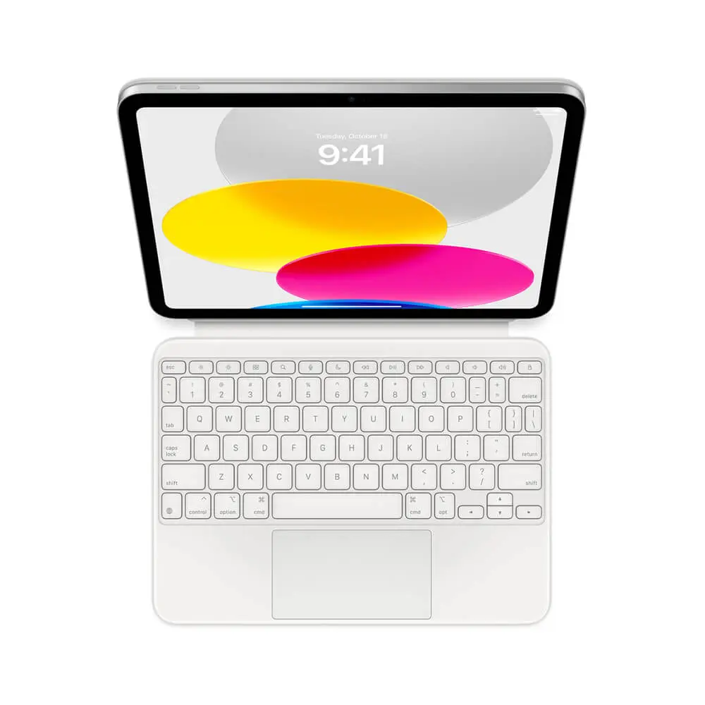 Comprar magic keyboard folio apple mqdp3lla ipad a16 10ag blanco ingles | MacStore Online