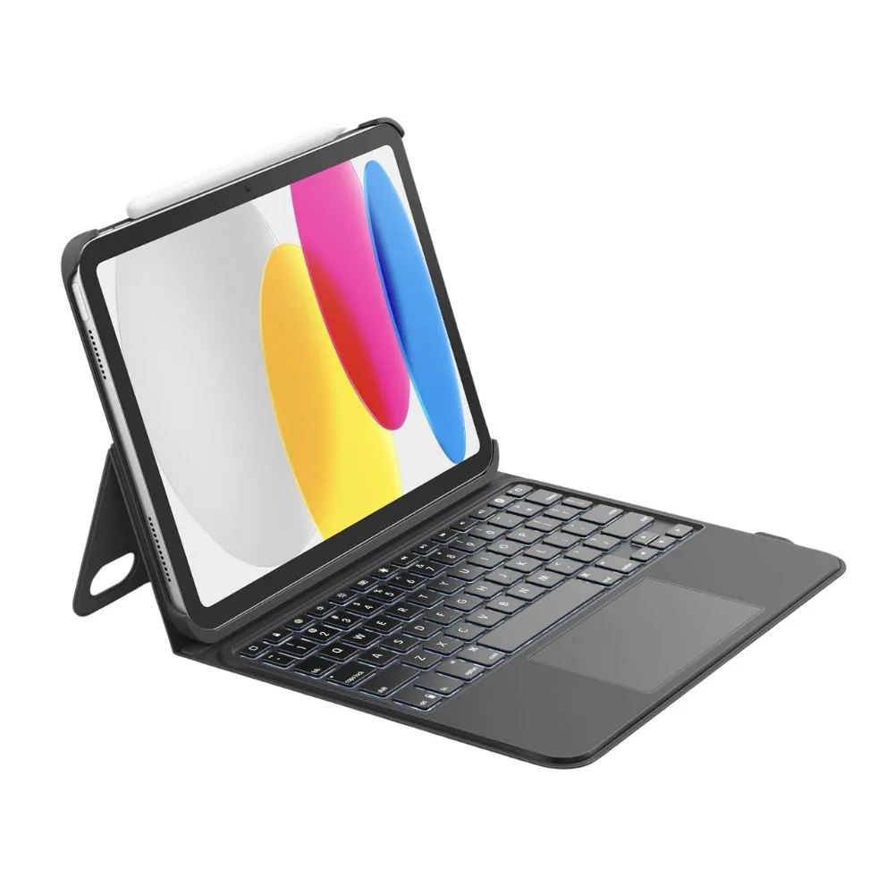 Comprar funda con teclado belkin ipad 11a16 y 10a gen ing negro | MacStore Online