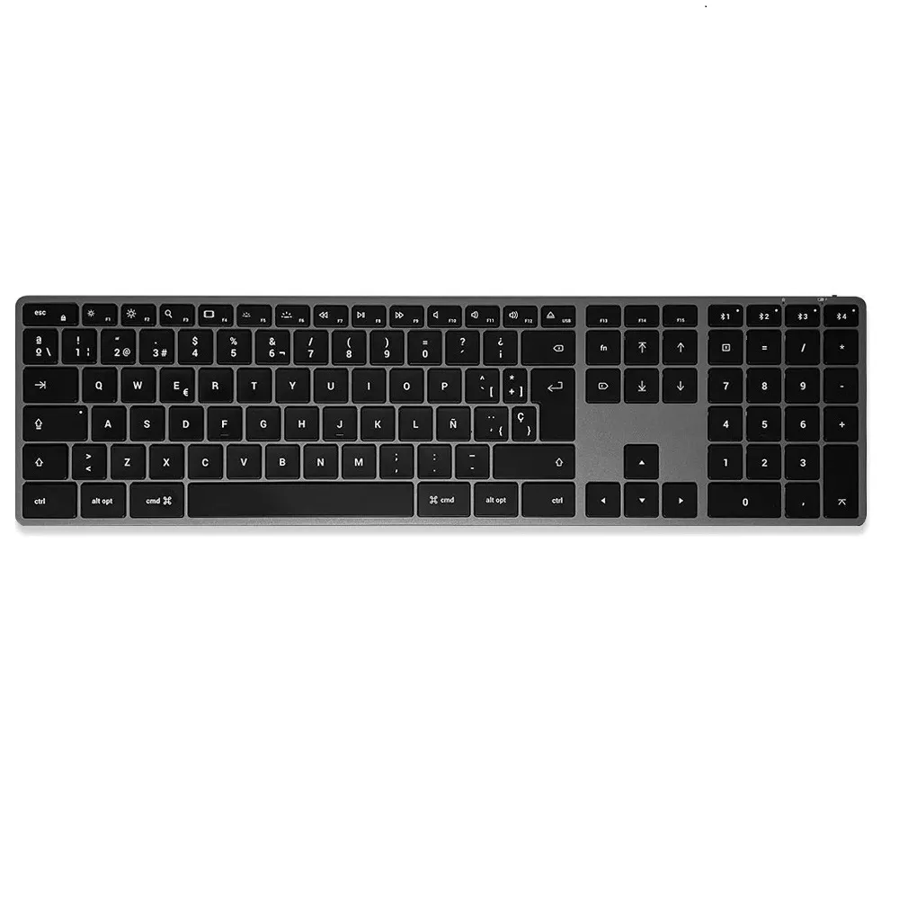 Comprar teclado satechi st btsx3m x3 bt retroiluminado negro | MacStore Online