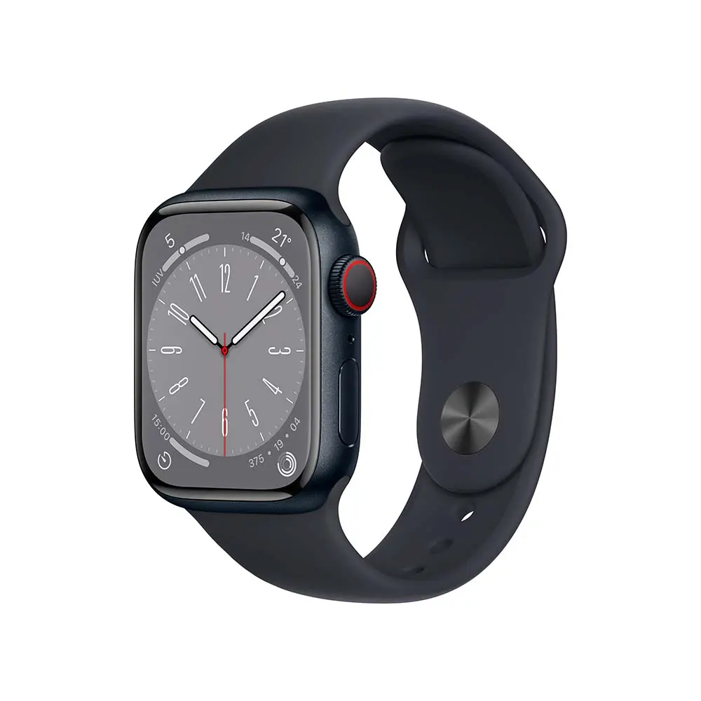 Comprar Apple Watch MNHU3LZ/A S8 GPS+Cell 41mm Alum Median Cor Dep Median | MacStore Online