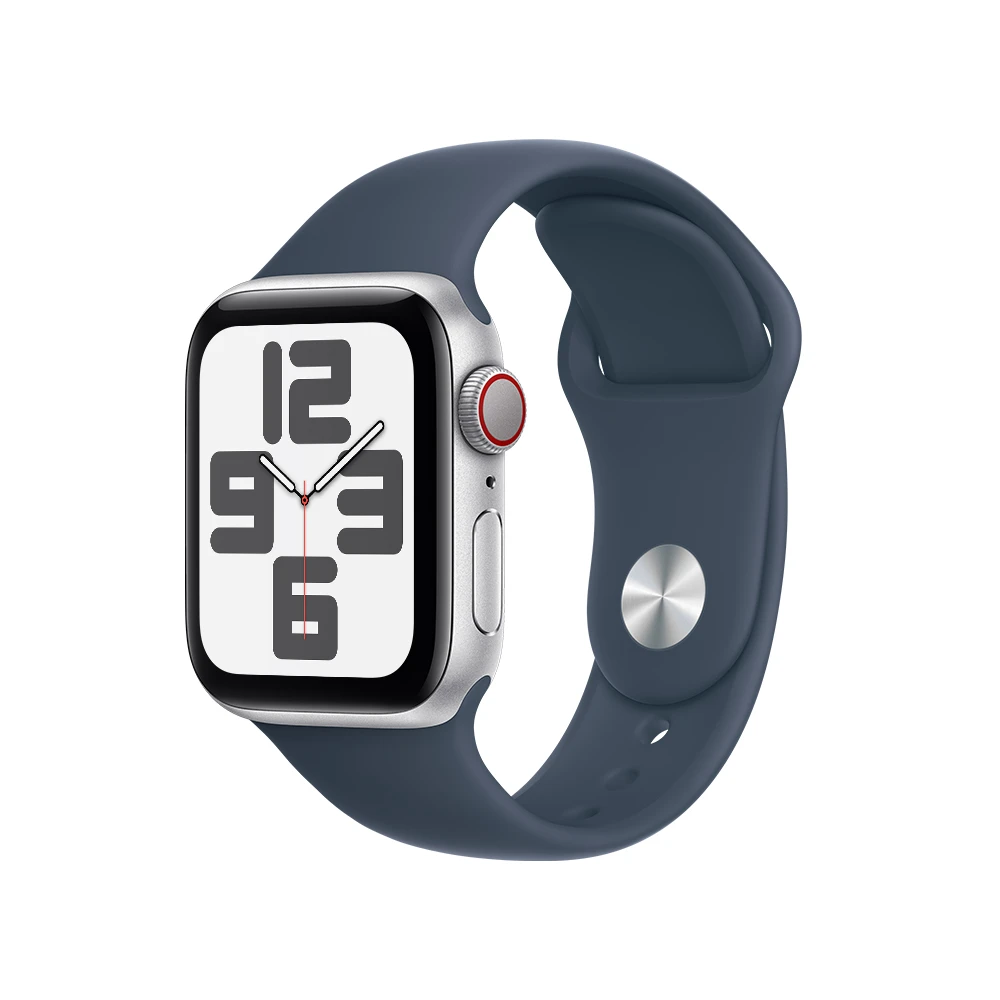 Comprar apple watch se 2da gen plata azul tormenta aluminio 40 mm gps cellular s m | MacStore Online