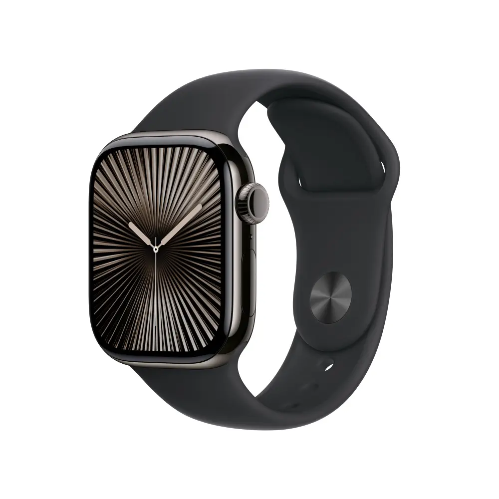 Comprar apple watch s10 pizarra negro titanio 42 mm gps cellular m l | MacStore Online