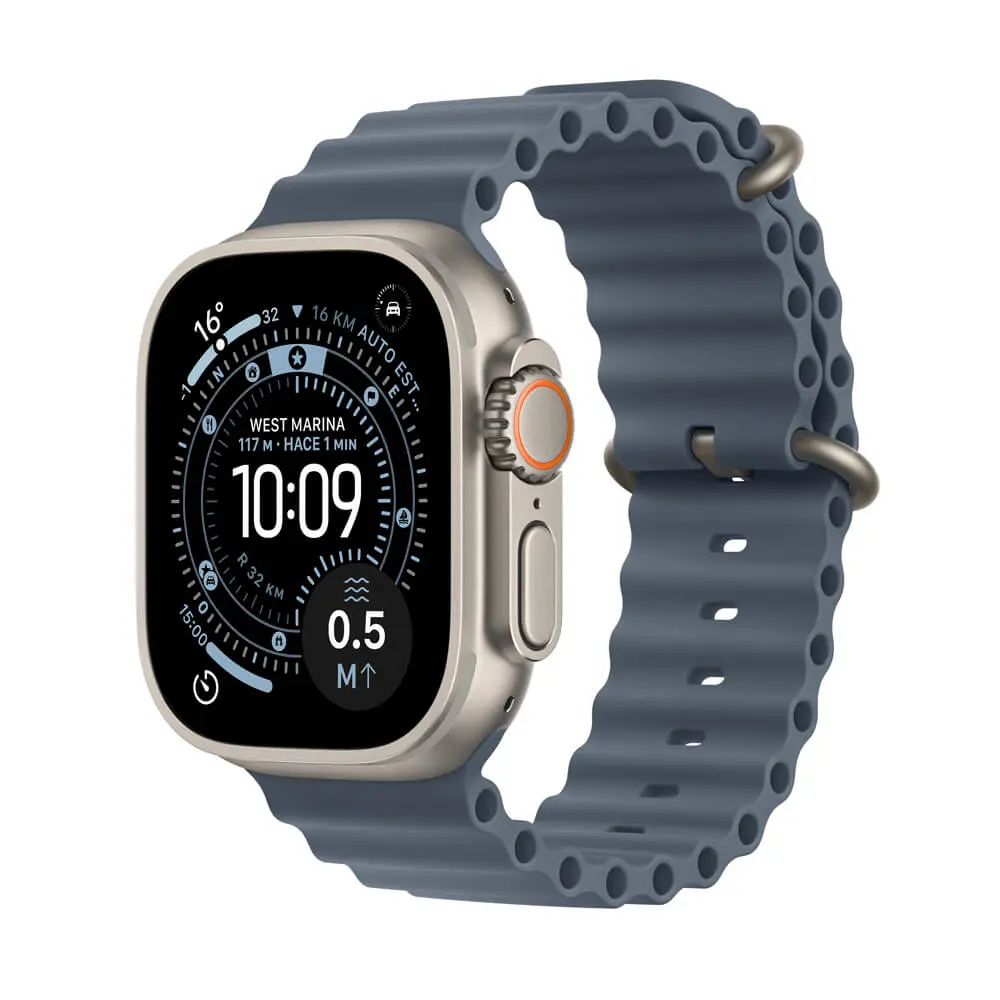 Comprar apple watch ultra 3 natural azul titanio 49mm gpscell unitalla | MacStore Online